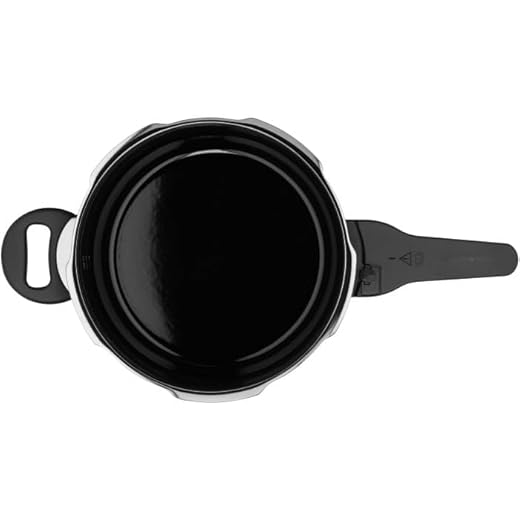 Silit Sicomatic T-Plus Pentola a Pressione in Silargan, 4.5 l, Nero