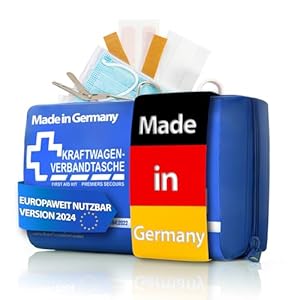 BigDean Verbandskasten Blau DIN 13164:2022