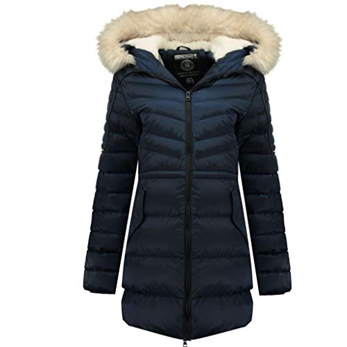Geographical Norway Parka Mujer Destine Azul Marino 03