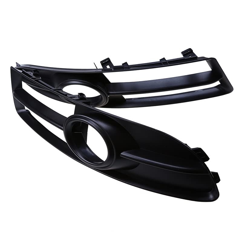 Grille antibrouillard Audi A4 B7 S-Line en finition noire mate - 3