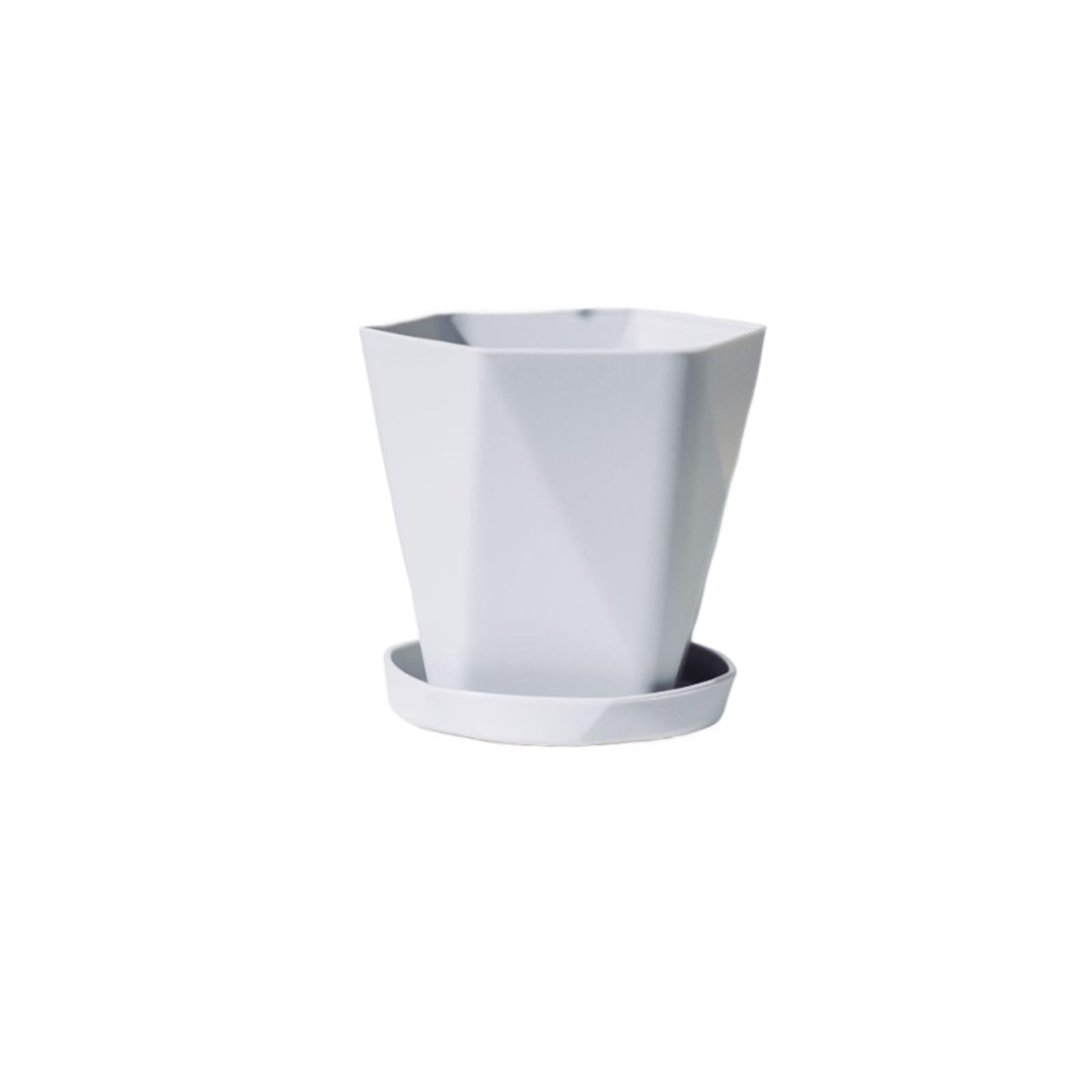 Lkvent Plastic Plant Pots with Trays Small Modern plant pots