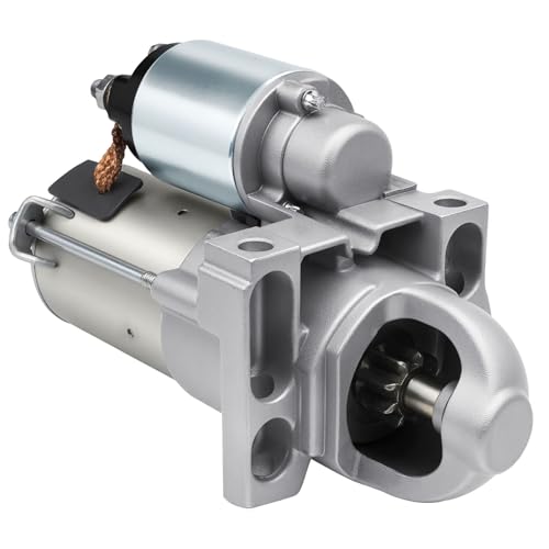 Starter Compatible with 03-08 Chevy Silverado 1500 Tahoe 4.8L 5.3L 07-08 Avalanche 03-06 Avalanche 1500 04-07 Rainer 03-05 Cadillac Escalade 03-08 GMC Sierra V8 89018123 8000045 410-12257 6494n