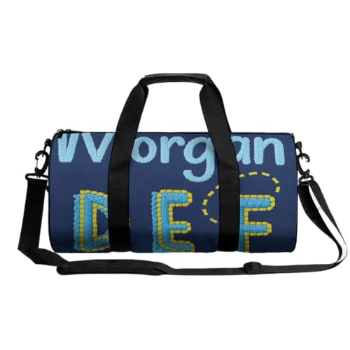 Linda bolsa esportiva fofa de desenho de marshmallow de 43 cm, bolsa esportiva com estampa de sobremesa doce para academia, exercícios físicos, 13, Esportivo
