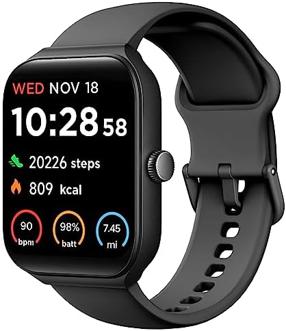 TOOBUR Smart Watch for Men Women Alexa Built-in, 1.95″ Fitness Tracker with Answer/Make Calls, IP68 Waterproof/Heart Rate/Blood Oxygen/Sleep Tracker/100 Sports, Fitness Watch Compatible Android iOS TOOBUR Smart Watch for Men Women Alexa Built-in, 1.95″ Fitness Tracker with Answer/Make Calls, IP68 Waterproof/Heart Rate/Blood Oxygen/Sleep Tracker/100 Sports, Fitness Watch Compatible Android iOS