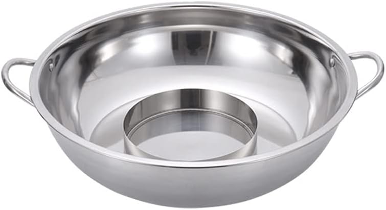 Olla de Acero Inoxidable para Cocina de Inducción, Shabu-shabu