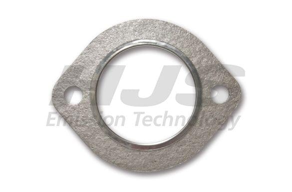 HJS 91 13 1577 Abgasrohr mit Befestigungsmaterial Hinten Kompatibel mit SMART FORTWO Coupe 451 1324900015 A1324900015