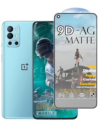 FAIYER BEAT Premium Tempered Glass for ONEPLUS 8T (matte finish glass, Pack of 1) Full Screen Coverage gaming matte Screen Protector Guard (Oneplus 8t)