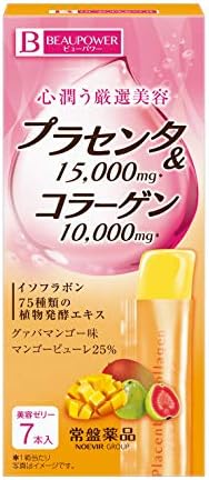 Amazon | 常盤薬品工業 BEAUPOWERプラセンタ・コラーゲン ゼリー