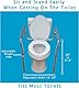Carex Health Brands Toilet Safety Frame by Carex Health Brands