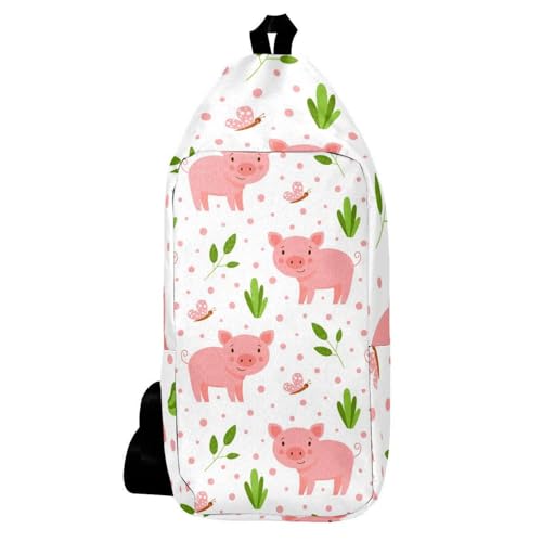 Sac à dos cochon bandoulière pour éviter le mal de dos en randonnée