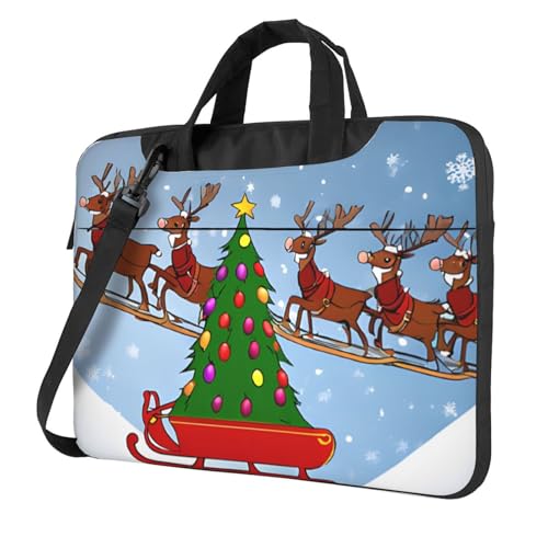 Sac ordinateur portable Merry Xmas fin le cadeau idéal à glisser sous le sapin