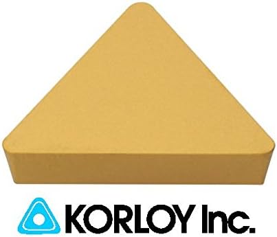 10pc) Korloy TPG 322 CN20 160308 Indexable Carbide Inserts