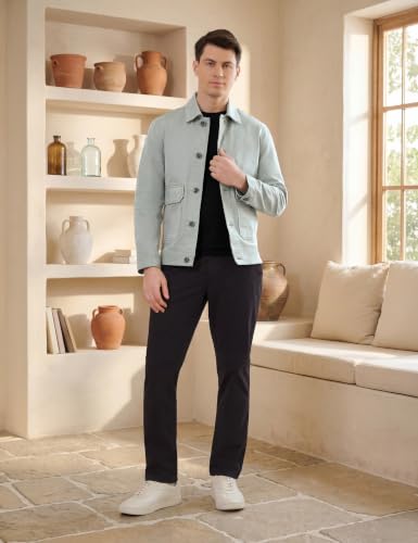 Image of Symbol Premium Men's Cotton Stretch Twill Trouser | Regular Fit | Over-Dyed /Washe Finish |Comfort Stretch | Available in Plus Sizes