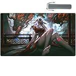 sabermaster ygo playmat Duel Mat Gaming Competition Pad Mat Card Binder Deck 23.6x13.7in (17)