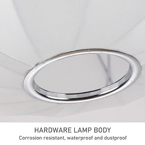 Lampe à suspension tête unique style cocon pour éclairage de plafond
