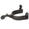 Weaver Leather unisex adult Spurs, Black Rasp, Mens US