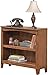 Ashley Furniture Signature Design - Cross Island Bookcase - 1 Adjustable Shelf - Vintage Casual - Medium Brown Oak Stained Finish