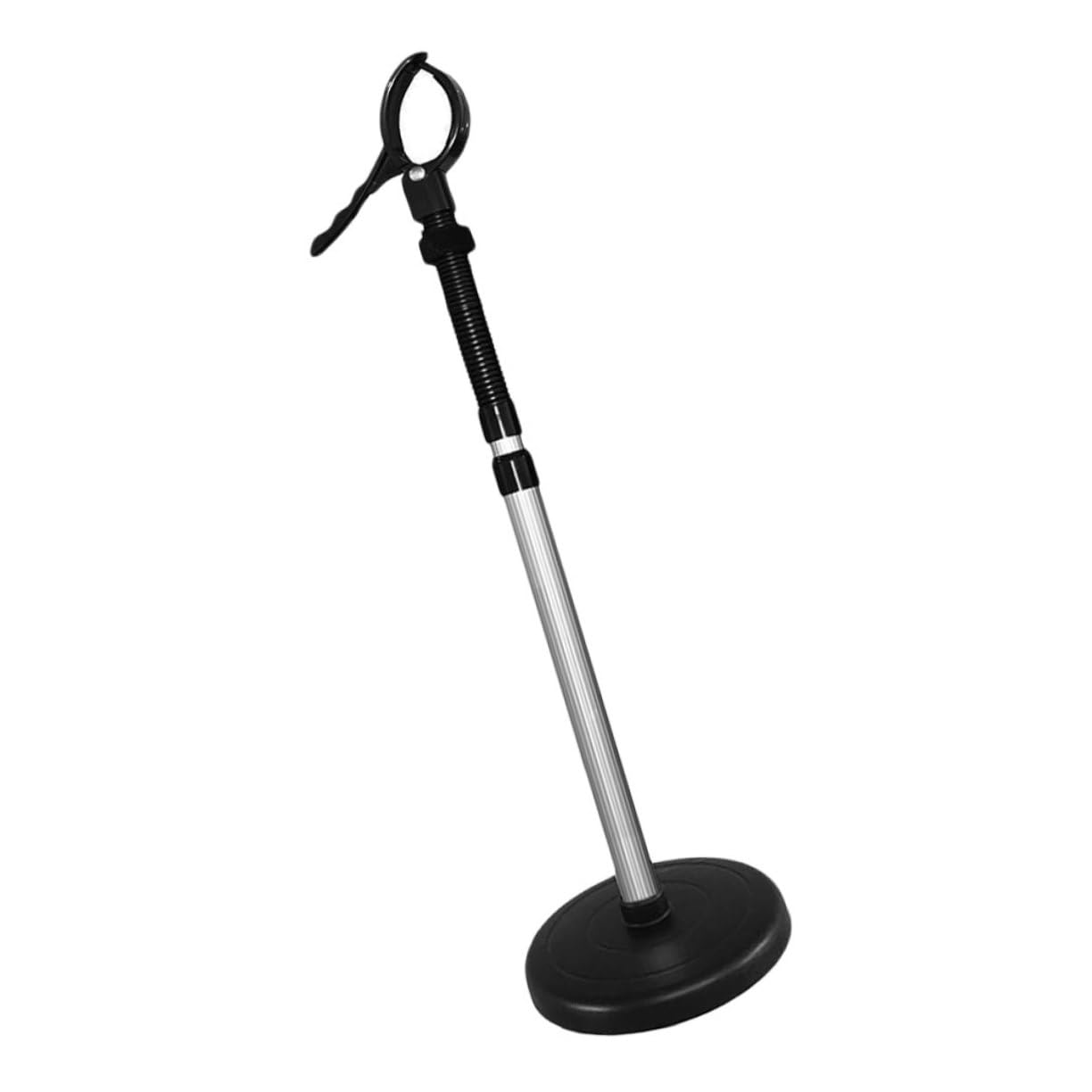Housoutil Supporto per Asciugacapelli Nero con Ventosa, Rotazione 360° e Uso Mani Libere, Facile da Montare per Asciugatura e Styling