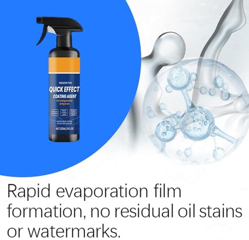RDHFTNIHU Advanced Ceramic Coating Sprays Scratch Easy Car Quick Drying for Super Paint Protect & Easy Application Ceramic Coating Sprinkle for Cars - 5