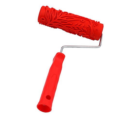 Sharplace Deko Putz Strukturwalze Strukturrolle Schlingen Reliefrolle Musterwalze, J