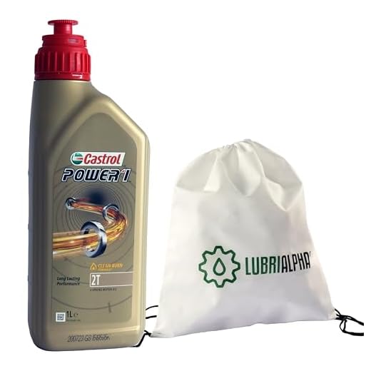 Castrol Power 1 2T smörjande 2-takts motorolja med mångsidig väska lt.3