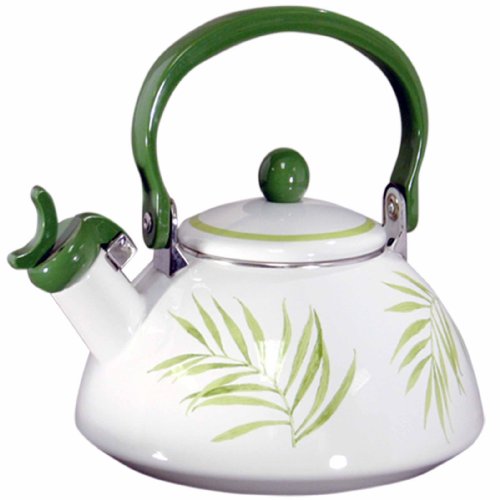 Corelle Coordinates by Reston Lloyd Harmonic Hum Whistling Teakettle, 2.2 Quart, Abundance
