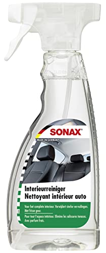 SONAX Nettoyant intérieur auto (500 ml) elimine les alissures tenaces et emebelit avec parfum frais | Réf: 03212000 Cover