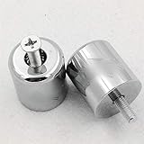 High Quality SUN Style Motorbike Hand Bar Ends For Suzuki Gsxr 600 750 1000 1100 Hayabusa Gsx1300 R 1999-2012 Chrome