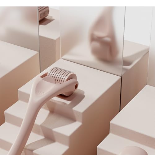 ROSELYNBOUTIQUE Derma Roller for Hair Beard Facial Skin Face 0.3mm 540 Microneedles Cosmetic Beauty Instrument Self-Care Gifts for Men Women - Image 6