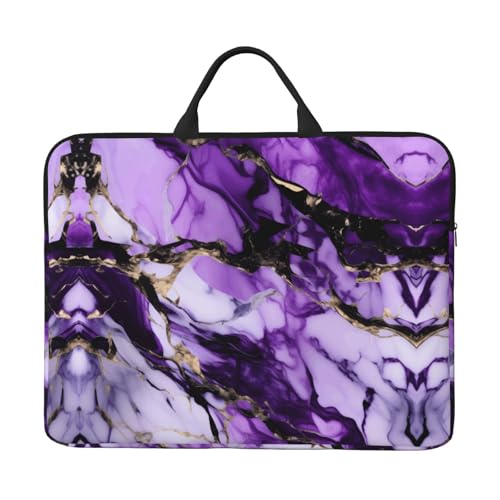 14in Laptop Case Sleeve Bag - Bohemian Elephant Pattern Print Portable Handle, Business Travel, Commuting, Accessory Pocket