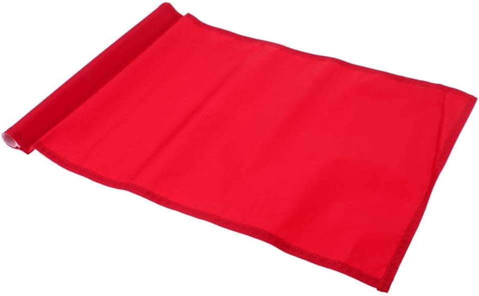 Improve Your Putting Skills with Premium Golf Green Flag- Nylon Material, Easy to Mount, for Golf Putting Green Marker - 20.08 x 13.78 inch - Choose Your Color - Replacement - Red, 51 x 35cm