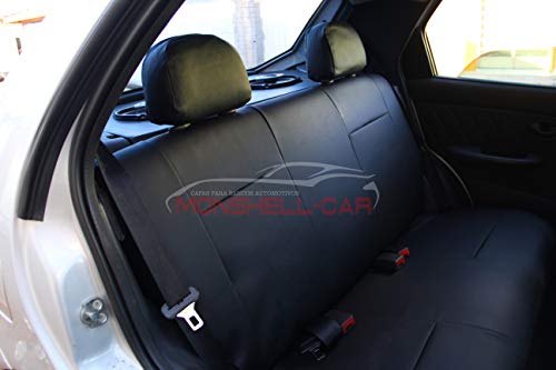Capas Em Couro Para Bancos Automotivos CarroCompatível Fiat Palio 2004 2005 2006 2007 2008 2009 2010