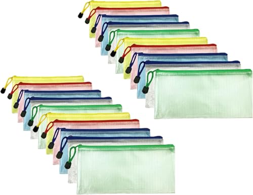Busta con cerniera di circa 22,5 x 12,5 cm. Si prega di confermare le dimensioni del prodotto prima di effettuare l'acquisto per assicurarsi che soddisfi le proprie esigenze