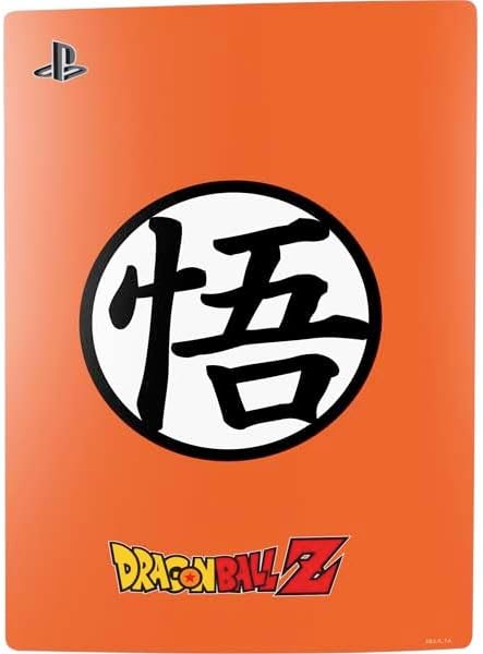 Skinit Decal Gaming Skin Compatible with PS5 Digital Edition Console - Officially Licensed Dragon Ball Z Goku Iconic Kanji Symbol Design