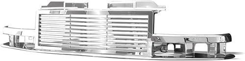 R & L Racing cromado Horizontal Front Hood Parachoques Parrilla Grille para 980304S10BlazerTruck