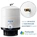 iSpring T11M 11 Gallon Pre-Pressurized Water Storage Reverse Osmosis Systems ro Tank, White