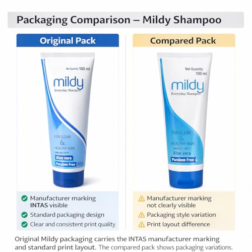 Mildy Everyday Shampoo 100ml - Image 3