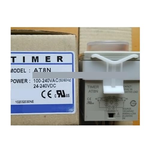 Minuteur AT8N multi-gamme pour gestion d'éclairage et ventilation