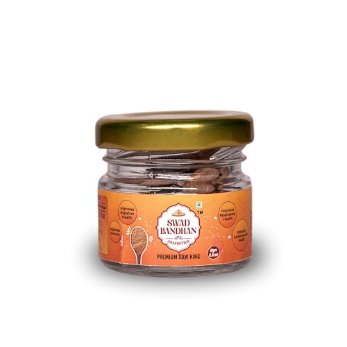 SWAD BANDHAN Premium Raw Hing 10g | Pure & Natural Asafoetida | Authentic Taste, Strong Aroma | Ideal for Indian Cooking & Ayurvedic Recipes | Pack of 6