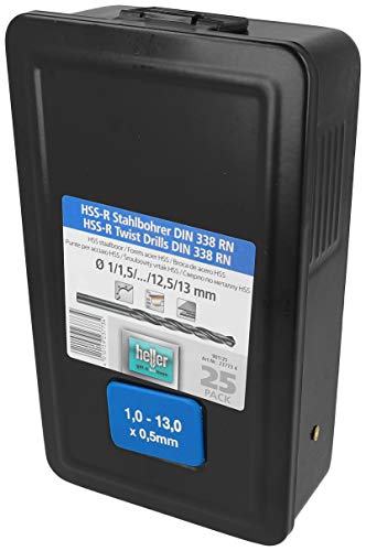Preisvergleich Produktbild Heller Tools 901 HSS-R Stahlbohrer, Grau