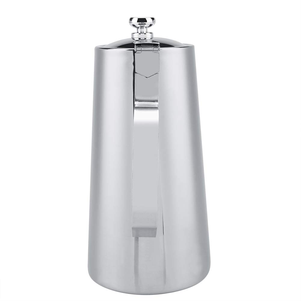 Theiere Marocaine Style moderne, Théière En Acier Inoxydable 2L, Elégante Cafetière Théière Bouilloire En Acier Inoxydable Pour Restaurants, Salles De Conférence, Salon(2L)