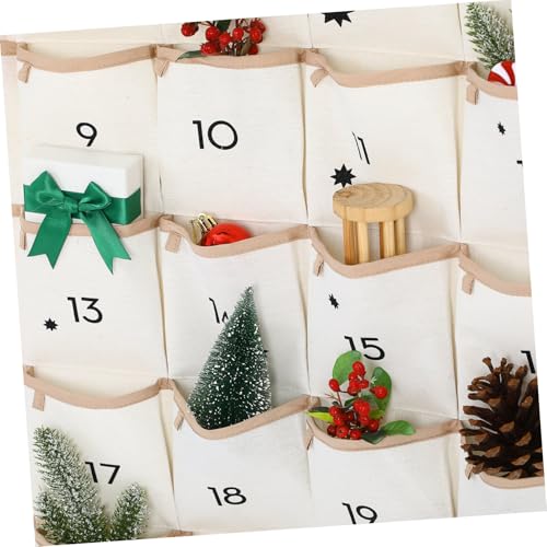 Pochette multipoches de Noël pour une chambre d'enfant rangée - 8