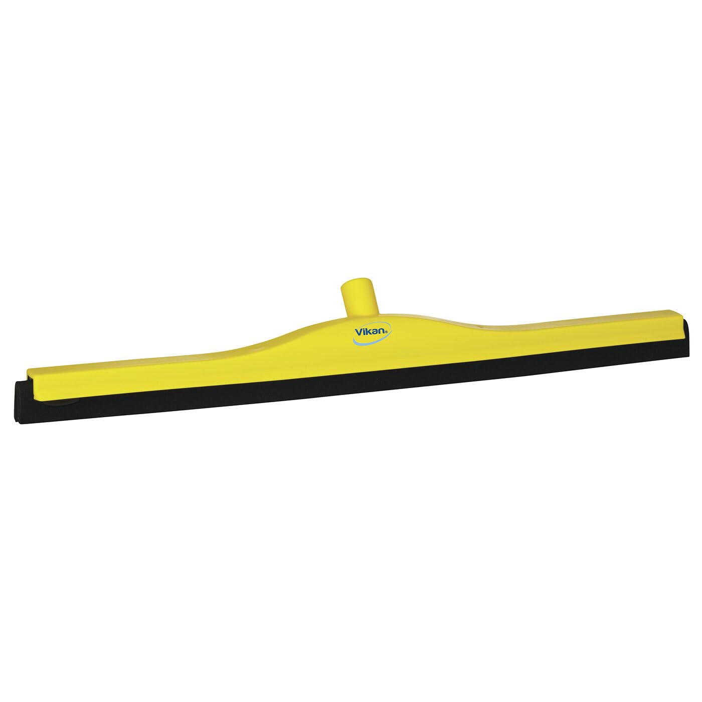 Vikan 77556 Foam Rubber Polypropylene Frame Fixed Head Squeegee, 28", Yellow