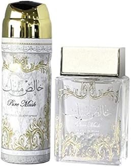 Lattafa Khalis Pure Musk for Men and Women EDP 100ml + Deodorant