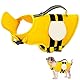 Hundeschwimmweste Einstellbare, XiXiRan Schwimmweste für Hunde, Schwimmweste Hund mit Griff, Haustier Rettungsweste, Hundeweste Reflektierende, Rettungsweste Reflektierende Lifesaver Mit Auftrieb