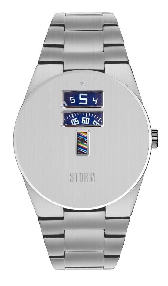 STORM Oston, modische Herren-Armbanduhr, Blau