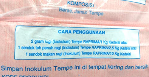 Raprima Ragi Tempe Inokulum (Tempeh Yeast), 500 Gram #TOP4