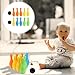 Kisangel 1set Medium Bowling Toy Game Kit for Boys and Girls Fun for Family Activities and Early Development Games