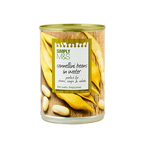 (Marks & Spencer (�}�[�N�X���X�y���T�[)) ��235�O������Cannellini�� (x6) - Marks & Spencer Cannellini Beans In Water 235g (Pack of 6) [���s�A���i]