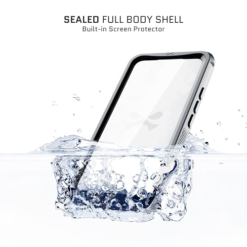 Ghostek Nautical Galaxy S23 Waterproof Case with Screen Camera Protector, Belt Clip Holster Heavy Duty Protective Tough Full Body Hard Phone Covers Designed for 2023 Galaxy S23 (6.1") (Black) by Ghostek - Image 3
